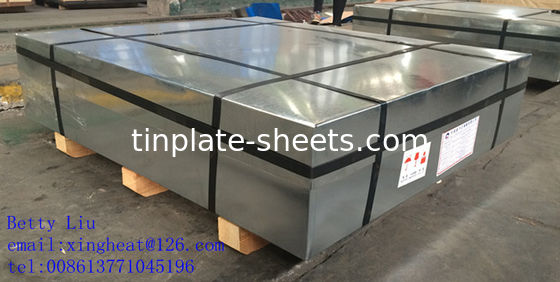 JIS G3303 EN10202 ASTM624 Πρότυπα φύλλα από κασσίτερο για κονσέρβες χημικών προϊόντων και τροφίμων