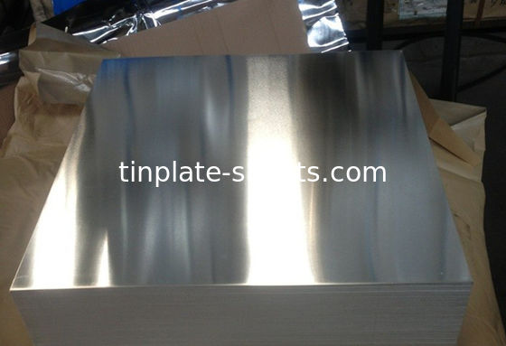 Υψηλής απόδοσης T2- T5 MR SPCC TFS Steel Sheet 100% Ανακυκλώσιμη 2.0/2.0