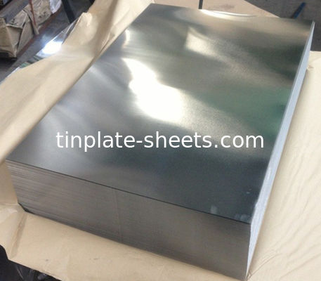Υψηλής απόδοσης T2- T5 MR SPCC TFS Steel Sheet 100% Ανακυκλώσιμη 2.0/2.0