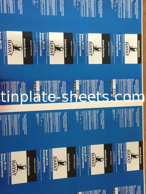 Πολυδιάστατη εκτυπωμένη κασσίτερα για προσαρμοσμένες λύσεις συσκευασίας Διαφορετικά πάχους και διαστάσεις διαθέσιμα