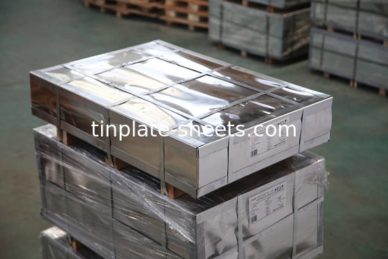 JIS G3303 EN10202 και ASTM624 Τυποποιημένα φύλλα από κασσίτερο για κονσέρβες χημικών προϊόντων και κονσέρβες τροφίμων και ανταγωνιστικές