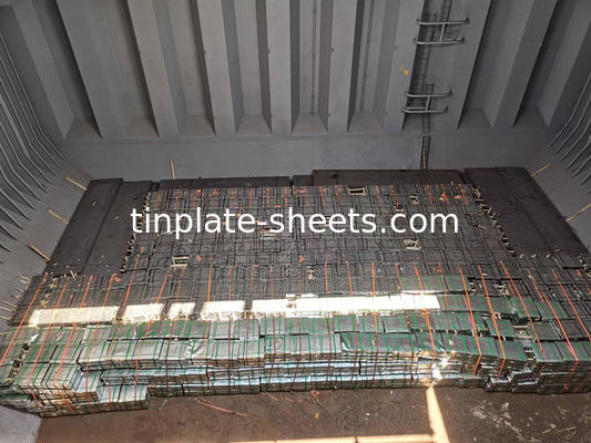 ASTM624 Τύποι από ηλεκτροειδή κασσίτερα T2 T2.5 T3 T4 T5 Τεχνουργείο κασσίτερου για κονσέρβες τροφίμων