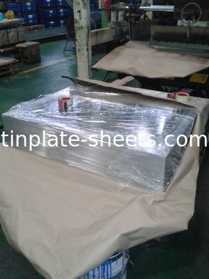 Καλής ποιότητας φύλλα κασσίτερου 2.0/2.0 JIS G3303 Standard DR8 T4 T3 2.8/2.8 Τελική πέτρα