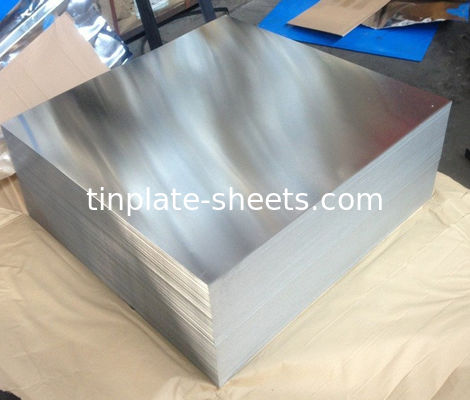 ASTM624 Τύποι από ηλεκτροειδή κασσίτερα T2 T2.5 T3 T4 T5 Τεχνουργείο κασσίτερου για κονσέρβες τροφίμων