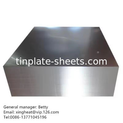 Υψηλής απόδοσης T2-T5 MR SPCC TFS Steel Sheet 100% Ανακυκλώσιμη 2.0/2.0