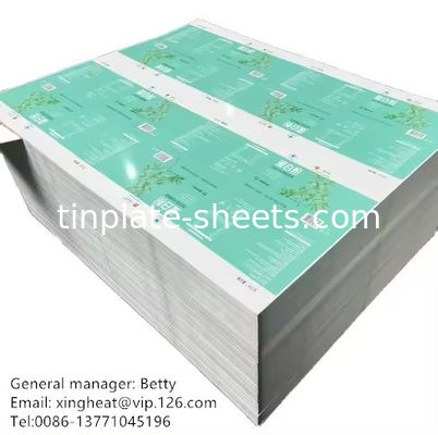 Υψηλής απόδοσης T2-T5 MR SPCC TFS Steel Sheet 100% Ανακυκλώσιμη 2.0/2.0