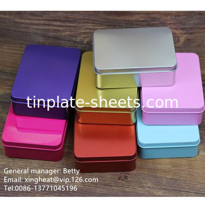 Υψηλής απόδοσης T2 T4 T5 MR SPCC TFS Steel Sheet 100% ανακυκλωσιμότητα