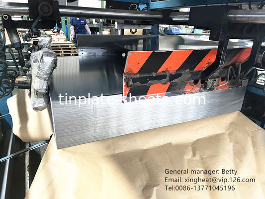 Ματ Φινίρισμα Χάλυβα Χωρίς Χάλυβα 60-140mg/m2 Επιχρίωση Χρωμίου και πλάτος 600mm-907mm