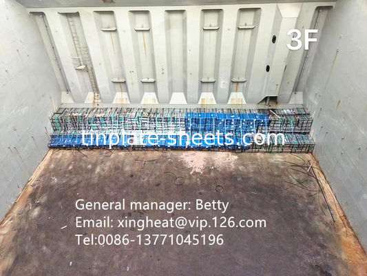 0.13-0.48mm πάχος T3 T4 ηλεκτροκασσίτη φύλλο εξαιρετική αντοχή στην διάβρωση