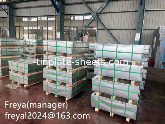 ASTM624 Τύποι από ηλεκτροειδή κασσίτερα T2 T2.5 T3 T4 T5 Τεχνουργείο κασσίτερου για κονσέρβες τροφίμων