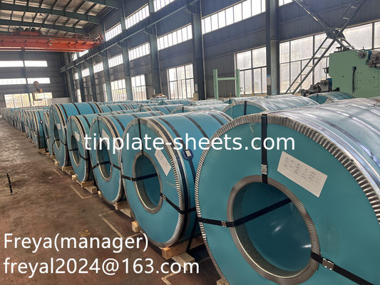 2.8/2.8 Χάλυβας χάλυβα 0,15 mm-0,49 mm Δάχος EN10202 Τύπος T3