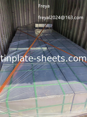 JIS G3303 και EN10202 ASTM624 Πρότυπα φύλλα από κασσίτερο για κονσέρβες χημικών προϊόντων και κονσέρβες τροφίμων