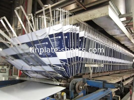 Ηλεκτρολυτική περιστροφή από κασσίτερο με T2 T2.5 T3 T4 T5 θερμοκρασία και DR8 DR7.5 DR9 αναψύξη για βέλτιστες επιδόσεις και αντοχή