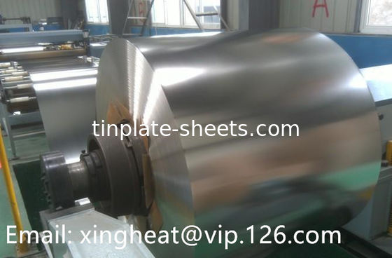 καλής ποιότητας κασσίτερος Coil 0,15mm-0,49mm πάχος 2,8/2,8 2,0/2,0 κασσίτερος επίστρωση T2.5 T4 T5 πέτρα φινίρισμα φωτεινή φινίρισμα