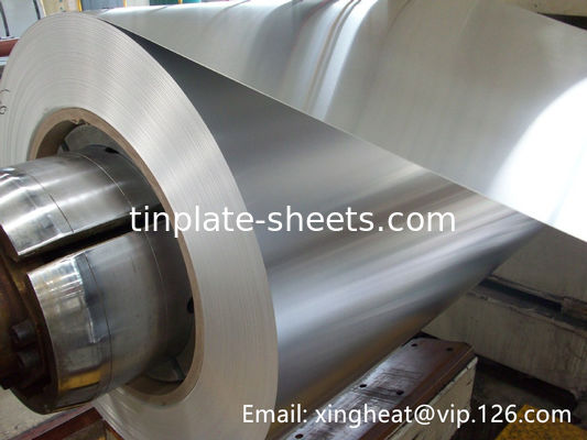 καλής ποιότητας κασσίτερος Coil 0,15mm-0,49mm πάχος 2,8/2,8 2,0/2,0 κασσίτερος επίστρωση T2,5 T5 πέτρα φινίρισμα φωτεινή φινίρισμα