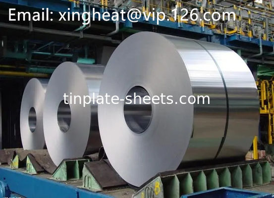 καλής ποιότητας κασσίτερος Coil 0,15mm-0,49mm πάχος 2,8/2,8 2,0/2,0 κασσίτερος επίστρωση T2.5 T4 T5 πέτρα φινίρισμα φωτεινή φινίρισμα