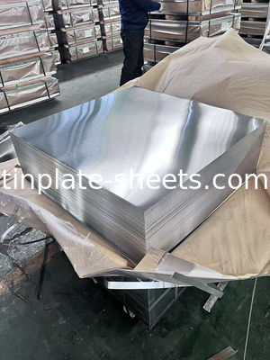 600-1160mm φύλλα από κασσίτερο Το ιδανικό μήκος κοπής για διάφορες απαιτήσεις συσκευασίας