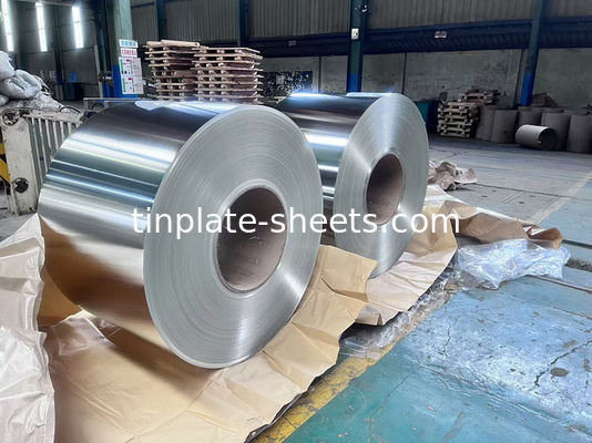 Σφραγίδα από κασσίτερο 0,15-0,49mm 600mm-986mm 4MT-8MT ανά σφραγίδα T2-T5 DR8-DR9 BA 1.1/1.1-5.6/5.6 Bright/Stone/Silver/Matt