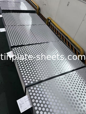 Σφραγίδα από κασσίτερο 0,15-0,49mm 600mm-986mm 4MT-8MT ανά σφραγίδα T2-T5 DR8-DR9 BA 1.1/1.1-5.6/5.6 Bright/Stone/Silver/Matt