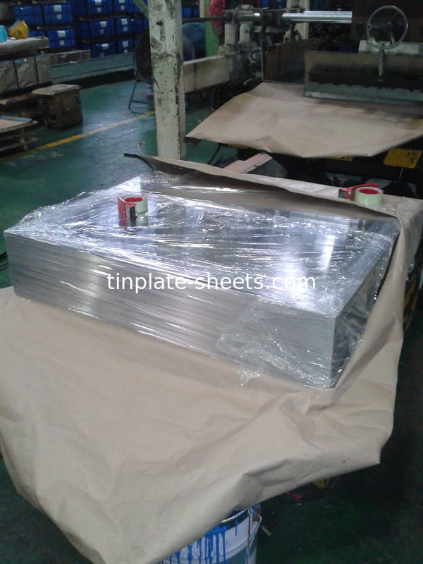 Καλής ποιότητας φύλλα από κασσίτερο JIS G3303 Standard T3 DR8 2.0/2.0 πέτρας