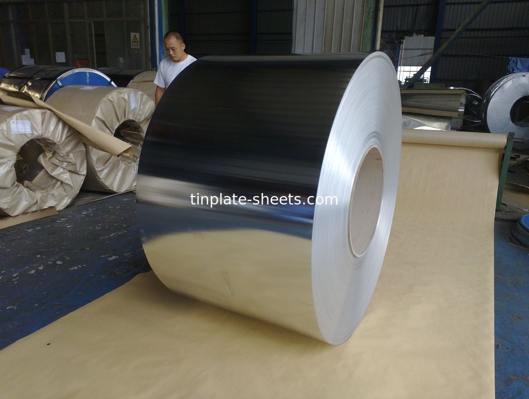 Συσκευαστικές κονσέρβες JIS G3303 Τύπος T3 T4 T5 DR8 2.8/2.8 Πέτρα