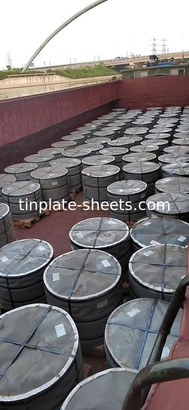 καλής ποιότητας κασσίτερος Coil 0,15mm-0,49mm πάχος 2,8/2,8 2,0/2,0 κασσίτερος επίστρωση T2.5 T4 T5 πέτρα φινίρισμα φωτεινή φινίρισμα