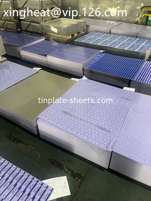 Διάμετρος 512 mm-1100 mm φύλλο κασσίτερου Τυπωμένο υψηλής αντοχής στη διάβρωση T2.5