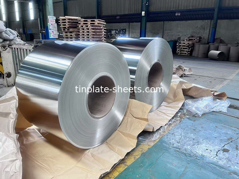 Σφραγίδα από κασσίτερο 0,15-0,49mm 600mm-986mm 4MT-8MT ανά σφραγίδα T2-T5 DR8-DR9 BA 1.1/1.1-5.6/5.6 Bright/Stone/Silver/Matt