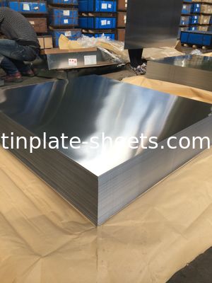 Ματ φύλλα κασσίτερου για κονσέρβες Ανθεκτικό στη διάβρωση και εξαιρετικά διαμορφώσιμο για βιομηχανικά